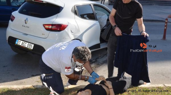 Çime yatırdı, eşofmanıyla korumaya çalıştı
