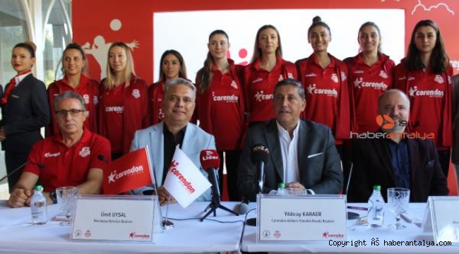 Corendon, Muratpaşa Belediyesi Kadın Voleybol Takımı ana sponsoru