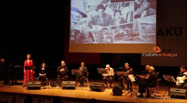 Doğumunun 127'inci yılı anısına Aşık Veysel konseri