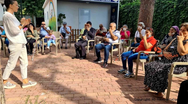 Engelsiz Kafe'de nefes terapisi