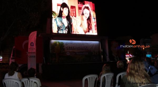 Gezen Sinema'nın ilk durağı Kemer ve Serik ilçeleri oldu