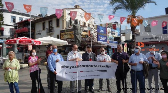 'Her araçta beyzbol sopası yerine beyaz baston bulunmalı'