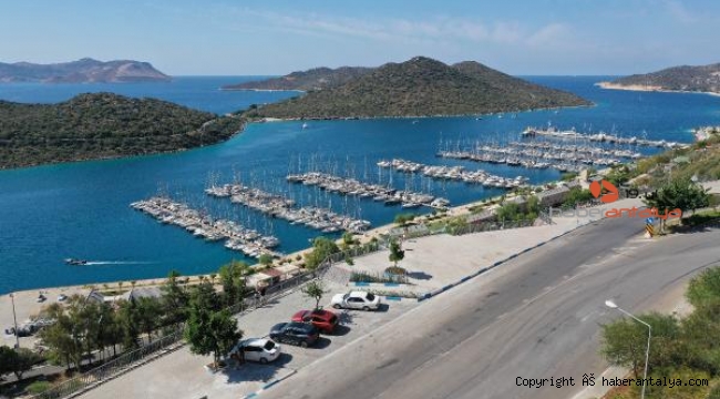 Kaş'a yeni seyir terası
