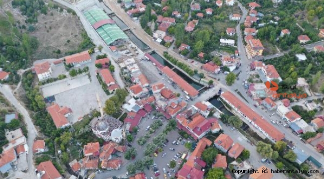 Kaş'ta Gömbe kentsel tasarım çalışmaları başladı