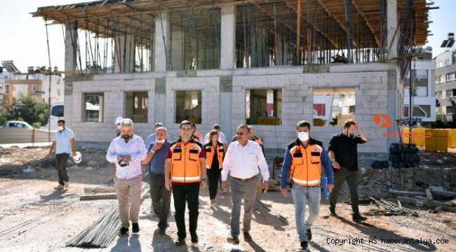 Kepez Belediyesi'nden Şafak'a iki eser