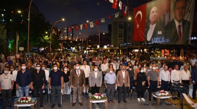 Kepez'in prestijli Kafeler Caddesi açıldı