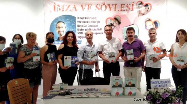 Kitabın geliri SMA hastası çocuklara