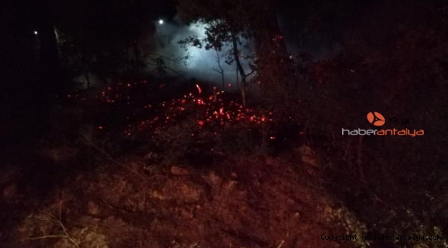 Kumluca'da 3 ayrı yerde eşzamanlı orman yangınları !
