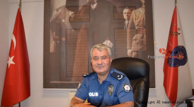 Kumluca'da yeni emniyet müdürü görevine başladı