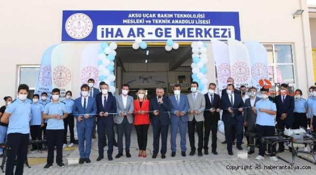 Lisede İHA AR-GE Merkezi'nin açılışı yapıldı