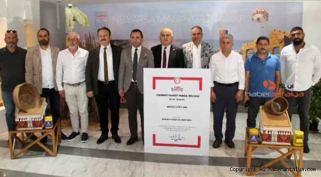 Manavgat 'Altın Susamı'na coğrafi işaret