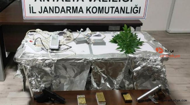 Manavgat'ta uyuşturucu operasyonu