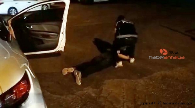 Polisten film gibi uyuşturucu operasyonu