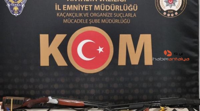 'Sahil Rüzgarı-2' operasyonunda Antalya'da 14 gözaltı !