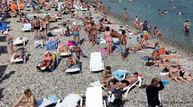 Sahillerde 'yağmur öncesi deniz' yoğunluğu
