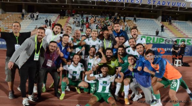 Serik Belediyespor, 8. haftayı galibiyetle kapattı 