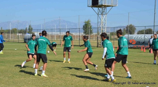 Serik Belediyespor, Ankaraspor maçı hazırlıklarını sürdürüyor