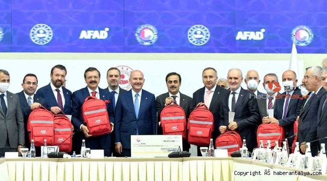 TOBB'dan yaşanan afetler için 63 milyon lira