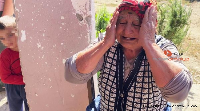 Torunu babaannesini gözyaşlarına boğdu