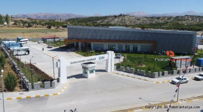 Yeni Elmalı Otogarı hizmete girdi