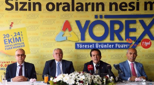YÖREX şöleni başlıyor