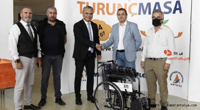 20 aileye tekerlekli sandalye