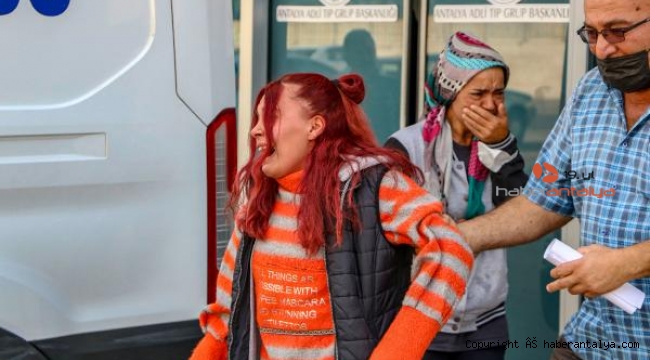 3 aylık bebeğinin cenazesini görünce gözyaşına boğuldu