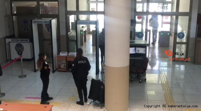Antalya Adliyesi'nde 'x-Ray' krizi çözüldü