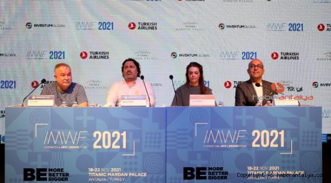 Antalya'da, 'Uluslararası Toplantı ve Düğün Turizmi Forumu'