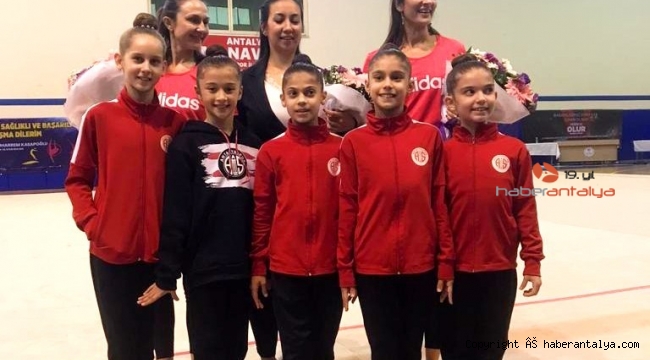 Antalyaspor Ritmik Cimnastik Takımı, Türkiye şampiyonu oldu