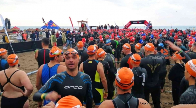 Antalyaspor Triatlon Takımı, 'IRONMAN 70.3 Turkey' yarışında başarılı oldu