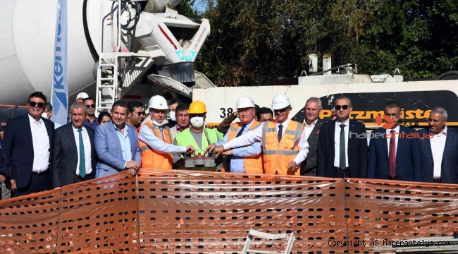 ATSO Eğitim ve Sanat Merkezi'nin temeli törenle atıldı