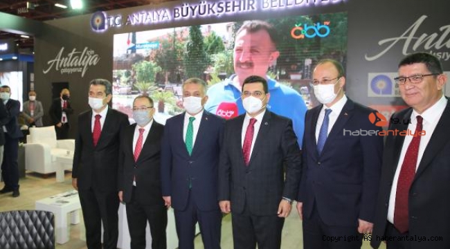 Büyükşehir projeleri, Antalya Şehircilik Fuarı'nda