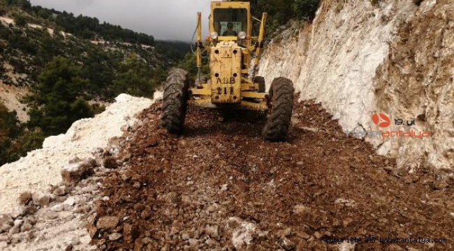 Büyükşehir Yatıkardıç yayla yolunu genişletiyor