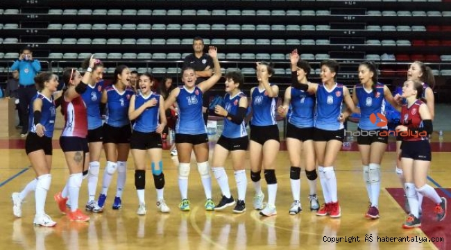 Derbinin galibi Kepez Belediyespor