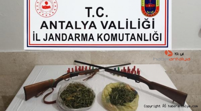 Elmalı'da yarım kilo kubar esrar ele geçirildi