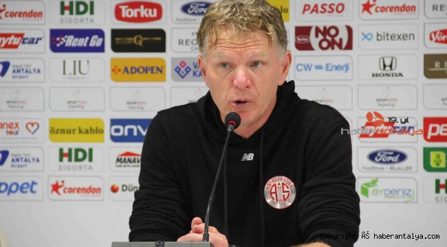 Groenendijk: "İstediğimiz 3 puanı aldık"