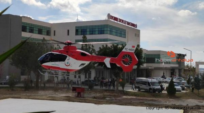 Hastaneye helikopter pisti