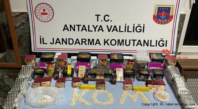 Jandarmadan Kepez'de uyuşturucu baskını