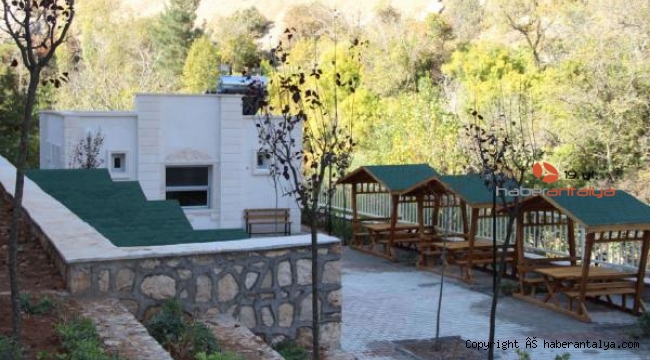 Kaş'tan kardeş şehir Görümlü'ye park