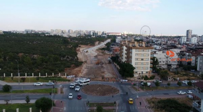 Konyaaltı yeni yolunda sona yaklaşıldı