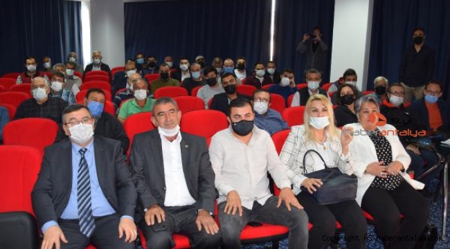Kumluca'da çiftçiler bilgilendirildi