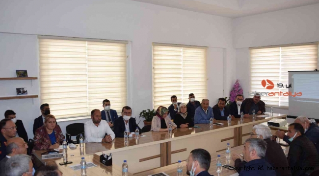 Kumluca'da 'Uyum Mahalle Buluşmaları' toplantısı