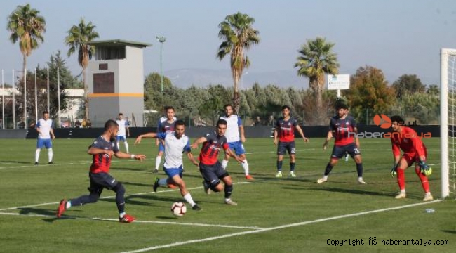 Manavgat Belediyespor, 3 puanı 3 golle aldı