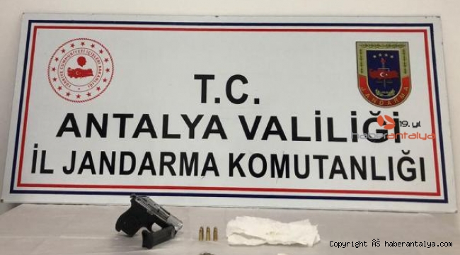 Manavgat'ta uyuşturucu operasyonu
