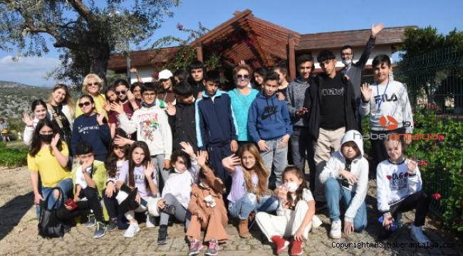 Minik şefler tarihi yerleri gezdi