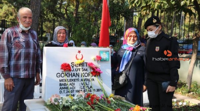 Şehit Üsteğmen Gökhan Korkut, anıldı
