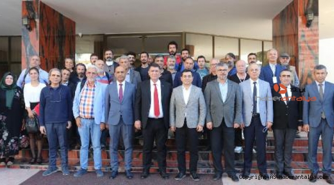 Tütüncü sahaf esnafıyla buluştu