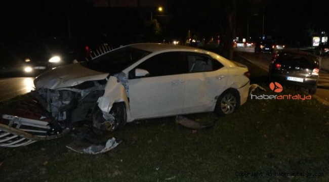2 otomobil çarpıştı: 1'i çocuk, 3 yaralı