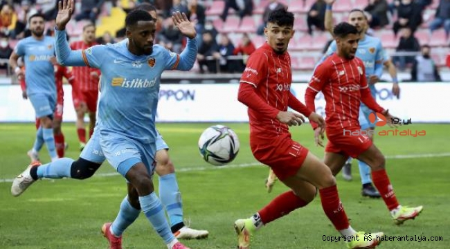 Antalyaspor'un deplasman fobisi devam ediyor